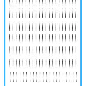 standing lines worksheet for nursery