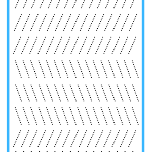 right and left slanting lines worksheet