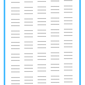 sleeping lines worksheet for nursery